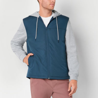 Stylus Mens Hooded Midweight Jacket