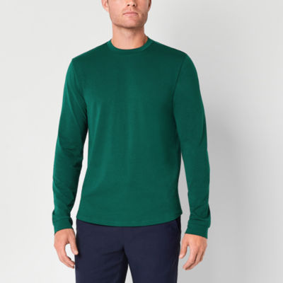 Stylus Mens Crew Neck Long Sleeve TShirt JCPenney