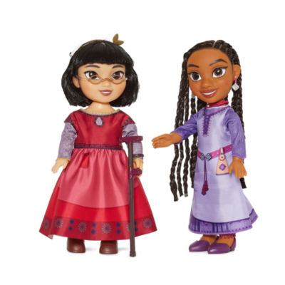 Disney Collection Wish Asha & Dahlia Large Doll 2 Pack