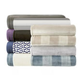 MODERN THREADS Taupe 100% Cotton Full/Queen Thermal Blanket 5THRBLKG-TPE-QN  - The Home Depot