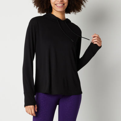 Xersion Womens Tall Funnel Neck Long Sleeve Pullover Sweater