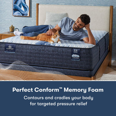 Serta iComfort® Aveda 12" Medium Memory Foam - Mattress + Box Spring