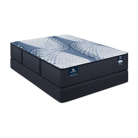 Serta Icomfort Iona 13" Medium Pillow Top- Mattress + Box Spring, King, White