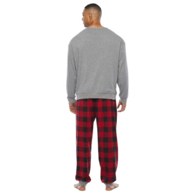 North Pole Trading Co. Very Merry Dad Mens Pant Pajama Set 2-pc. Long Sleeve