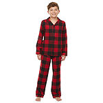 North Pole Trading Co. Buffalo Plaid Unisex 2-pc. Christmas Pajama Set