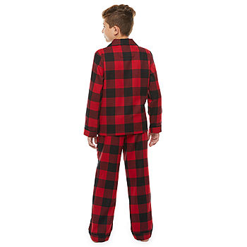 North Pole Trading Co. Unisex Buffalo Plaid 2-pc. Christmas Pajama Set