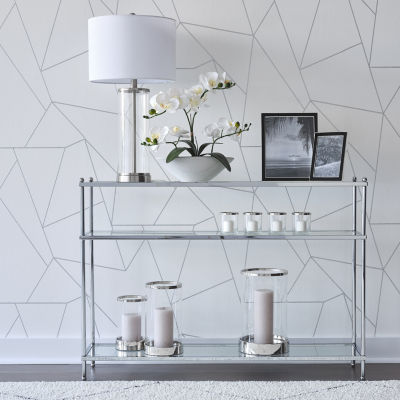 Liz Claiborne Set of 4 Glass Votive Tealight Holders