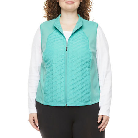 Xersion Womens Vest Plus, 5x , Blue