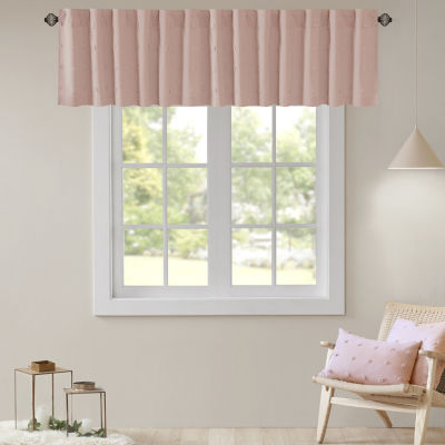 Urban Habitat Maize 50"W X 18"L Rod Pocket Tailored Valance