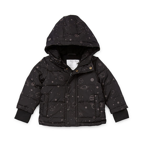 Okie Dokie Baby Boys Lined Midweight Puffer Jacket