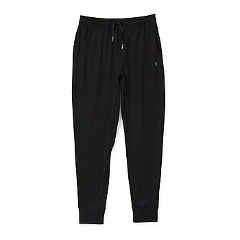 Xersion Little & Big Boys Mid Rise Quick Dry Cuffed Sweatpant, Color: Black  - JCPenney