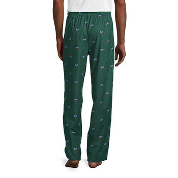 Polo Ralph Lauren Pajama Pants Men Sz L Blue All Over Pony Print Sleepwear
