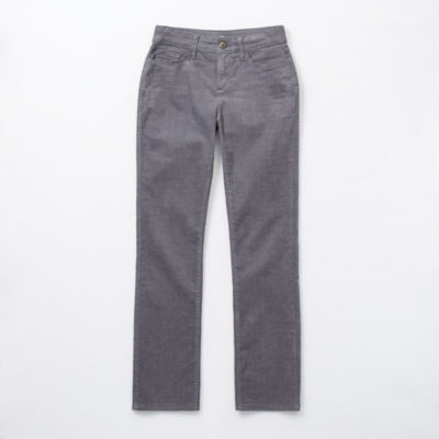 Women's Khaki Corduroy Sarouel Pants With Embroidered Ruffle Pockets For Elegant Comfort main image 1