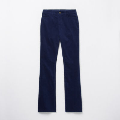 St. John's Bay Womens Mid Rise Bootcut Corduroy Pant