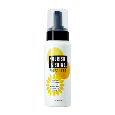 Nourish And Shine Foaming Curl Primer Hair Mousse-8 oz.