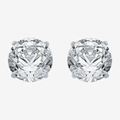 2 Ct. T.W. Mined White Diamond 14K Gold 6.3mm Stud Earrings | One Size | Earrings Stud Earrings | in A Gift Box | Christmas Gifts