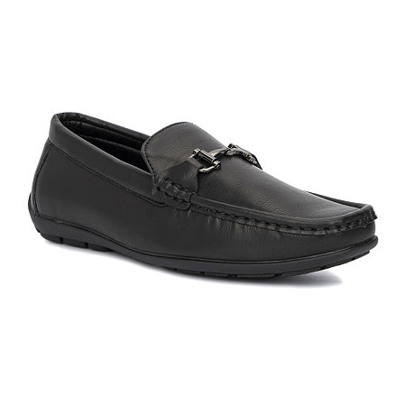 Xray Footwear Boy'S Tobin Dress Shoe Boys Closed Toe Slip-On Shoe, 12 Medium, Black