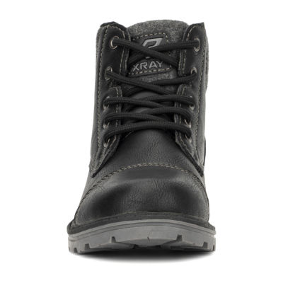 Xray Footwear Little & Big  Boys Boy'S Windsor Boot Flat Heel Lace Up Boots