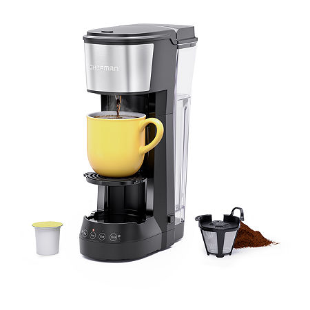 Chefman Single-Serve Coffee Maker, One Size, Black