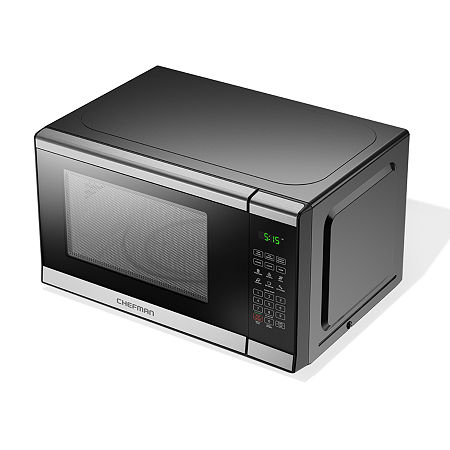 Chefman 0.7 Cu Ft Counter Microwave, One Size, Stainless Steel