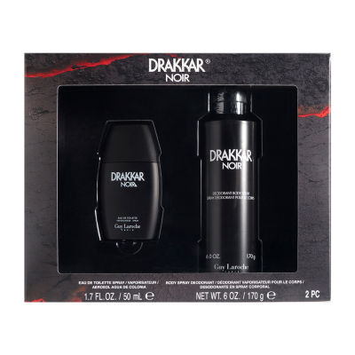 Drakkar Noir Eau De Toilette 1.7 Oz 2-Pc Gift Set ($60 Value)