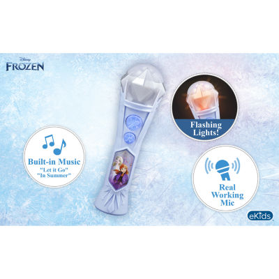 Disney Collection Ekids Disney Frozen Sing Along Microphone