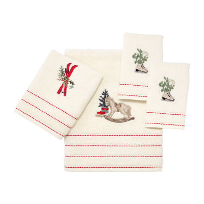 Avanti Holiday Countdown Hand Towels