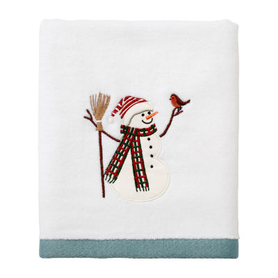 Avanti Snowman Park Hand Towels