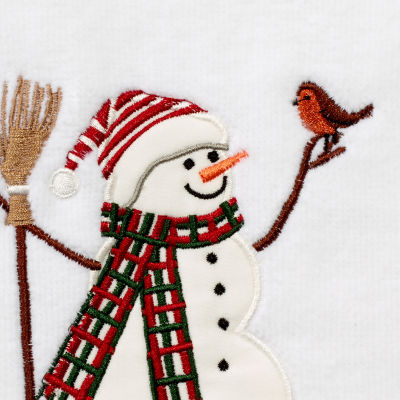 Avanti Snowman Park Hand Towel