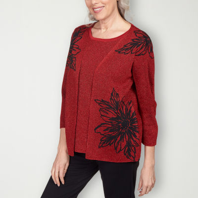 Alfred dunner christmas sweatshirts for online ladies