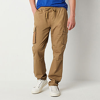 Arizona Mens Slim Fit Cargo Pant, Color: Otter - JCPenney