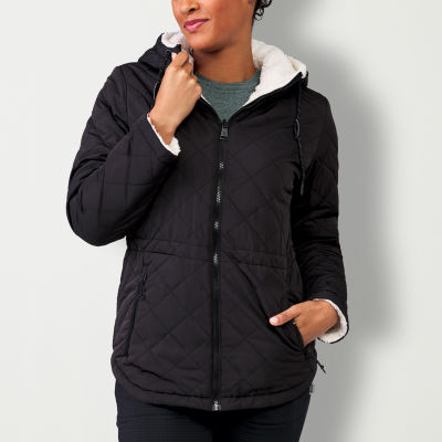 Free Country Womens Water Resistant Midweight Quilted Jacket JCPenney
