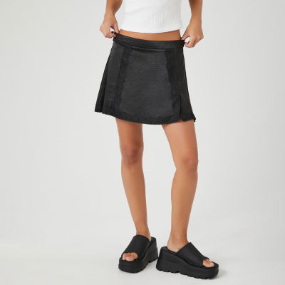 Forever 21 Womens Mid Rise Scooter Skirt - Juniors