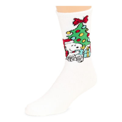 Unisex Adult 1 Pair Peanuts Crew Socks
