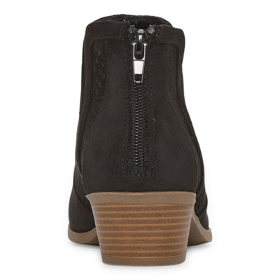 a.n.a Womens Lakewood Block Heel Booties