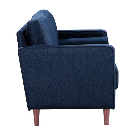 Lawrence Loveseat, One Size, Blue