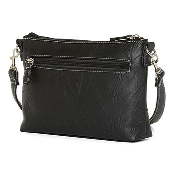 Stone Mountain Handbag Black Purse Carry Bag 