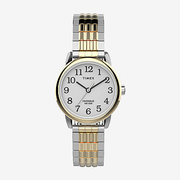 Timex Perfect Fit Womens Two Tone Stainless Steel Expansion Watch  Tw2v05900jt - JCPenney