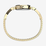 Timex Womens Gold Tone Stainless Steel Bangle Watch Tw2u70000ji