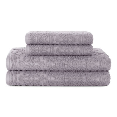 Linden Street Organic Cotton Sculpted Bath Towels