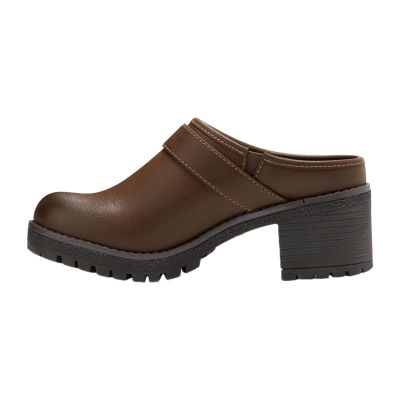 Eastland El Nola Womens Round Closed Toe Clogs