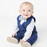 Van Heusen Baby Boys 4-pc. Suit Set, Color: Blue Jean - JCPenney