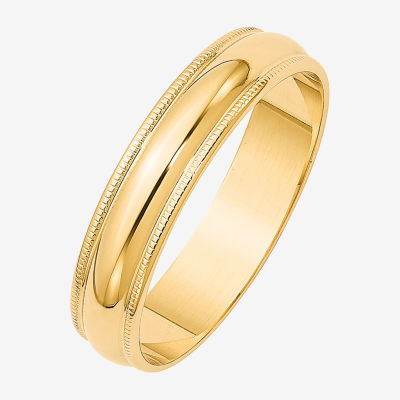 5MM 10K Gold Wedding Band