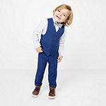 Van Heusen Toddler Boys 4-pc. Suit Set