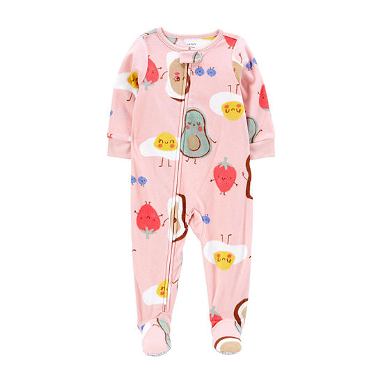 Carter's Baby Girls Long Sleeve One Piece Pajama