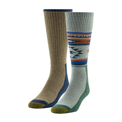 Gold Toe Mens 2 Pair Crew Socks