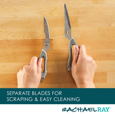 Rachael Ray Professional Multi Kitchen Scissors with Herb Stripper and Sheath