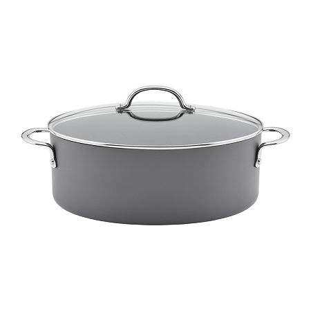 Rachael Ray Professional 8-qt. Stockpot With Lid, One Size, Gray