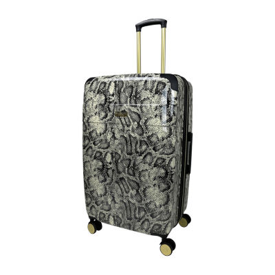 Jenni Chan Python 3-Pc. Hardside Luggage Set, Color: Gray - JCPenney