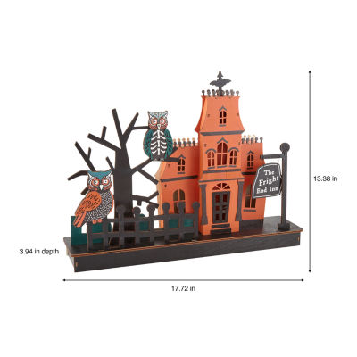 Layerings Fright Inn Halloween Tabletop Decor